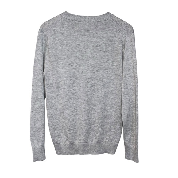 J.Crew Men's Gray Merino Wool Blend Cardigan Sweater Size Small - Picture 3 of 5